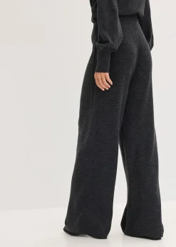 bonprix Pantalon en fine maille|Femme Pantalons