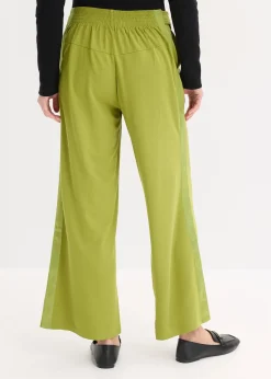 Femme bonprix Pantalons|Pantalon en jersey à patte décorative