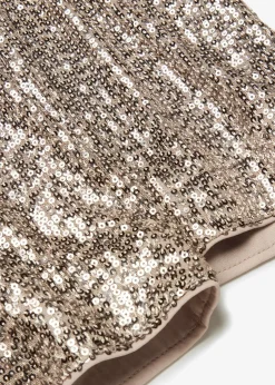 bonprix Pantalon en jersey à sequins|Femme Pantalons