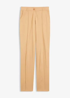 bonprix Pantalon en jersey coton avec passepoil|Femme Pantalons