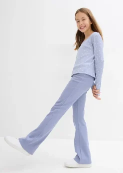 bonprix Pantalon en jersey de coton côtelé|Enfant Vêtements Enfant|Filles 9-16 Ans·Pantalons & Leggings