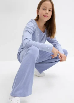 bonprix Pantalon en jersey de coton côtelé|Enfant Vêtements Enfant|Filles 9-16 Ans·Pantalons & Leggings