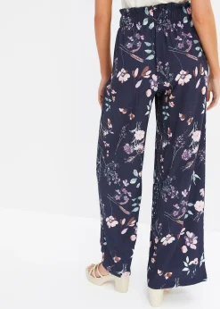 bonprix Pantalon en jersey de crêpe léger|Femme Pantalons