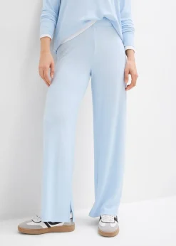 Femme bonprix Pantalons|Pantalon en jersey effet maille