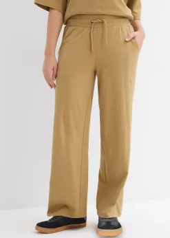 Femme bonprix Pantalons|Pantalon en jersey interlock