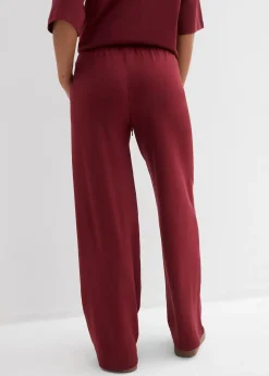 bonprix Pantalon en jersey interlock|Femme Pantalons