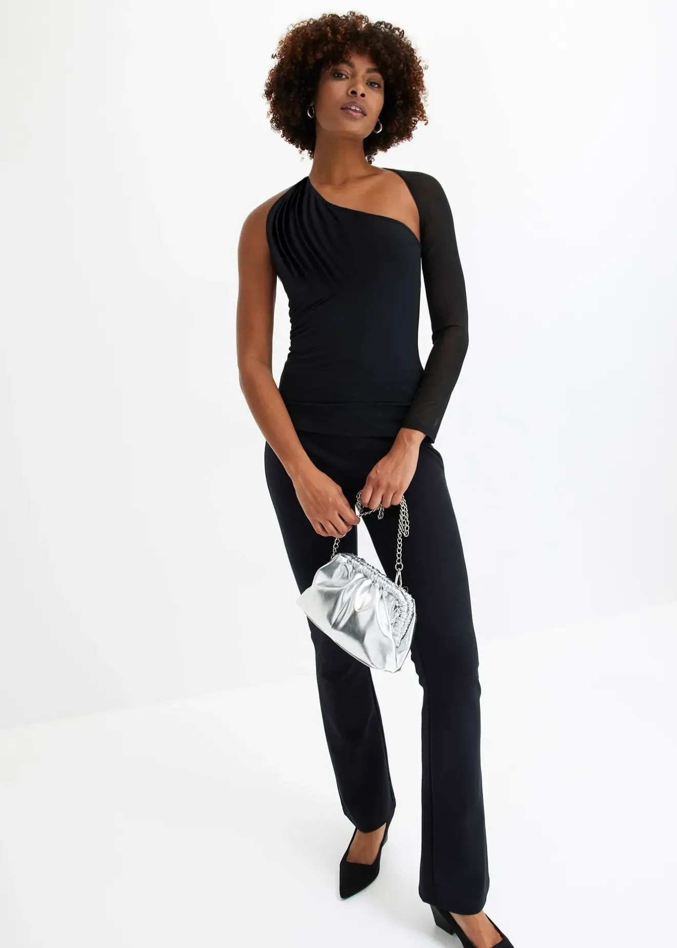 Femme bonprix Tailles Petite|Pantalons|Pantalon en jersey milano confortable