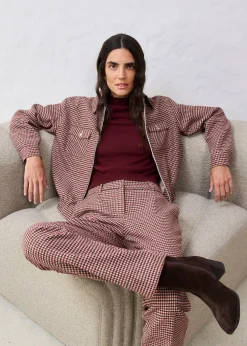 Femme bonprix Premium|Pantalons|Pantalon en laine majoritaire