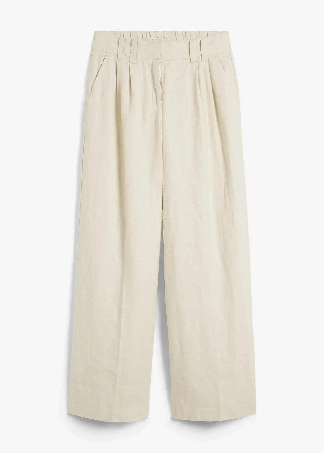 bonprix Pantalon en lin|Femme Premium|Pantalons