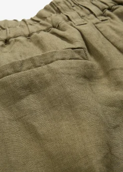 bonprix Pantalon en lin|Femme Premium|Pantalons