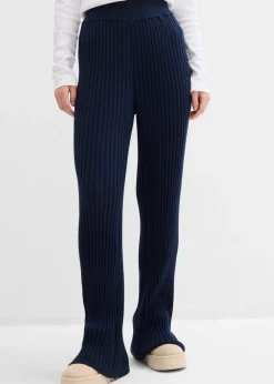 bonprix Pantalon en maille douce|Femme Pantalons