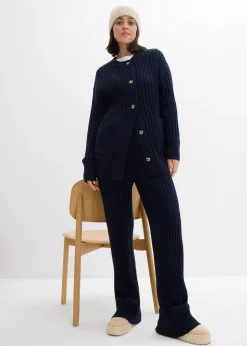 bonprix Pantalon en maille douce|Femme Pantalons