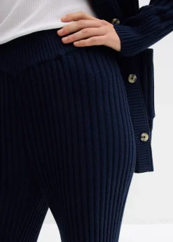 bonprix Pantalon en maille douce|Femme Pantalons