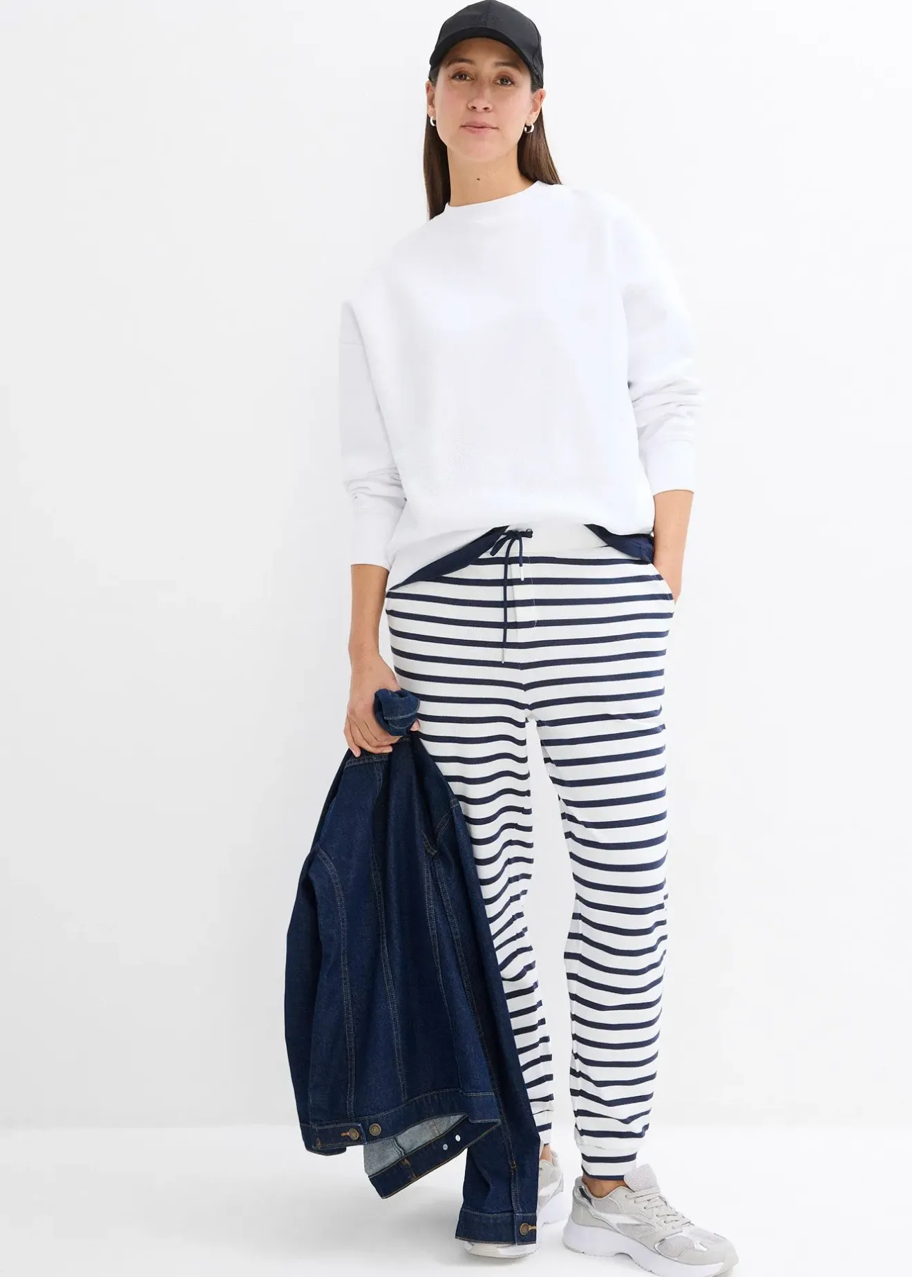 Femme bonprix Basiques|Sweats|Pantalon en molleton