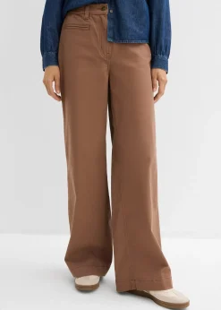 bonprix Pantalon en twill|Femme Pantalons