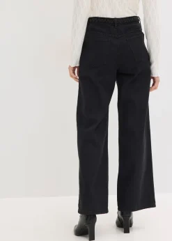 bonprix Pantalon en twill 100% coton|Femme Tailles Petite