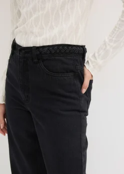 bonprix Pantalon en twill 100% coton|Femme Tailles Petite