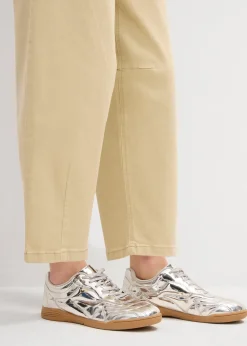 Femme bonprix Pantalons|Pantalon en twill de coton extensible