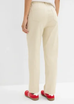 Femme bonprix Tailles Petite|Pantalons|Pantalon en twill raccourci