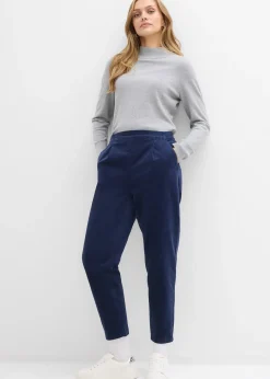 bonprix Pantalon en velours côtelé|Femme Pantalons