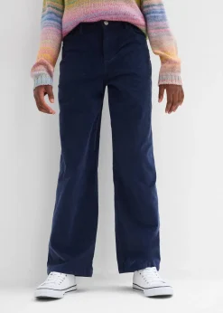 bonprix Pantalon en velours côtelé doux|Enfant Vêtements Enfant|Filles 9-16 Ans·Pantalons & Leggings