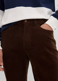 Homme bonprix Pantalons|Pantalon en velours côtelé extensible et confortable, Slim