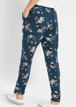 bonprix Pantalon en viscose avec taille élastiquée|Femme Pantalons