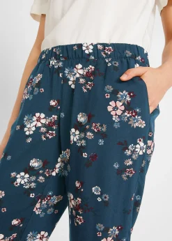 bonprix Pantalon en viscose avec taille élastiquée|Femme Pantalons