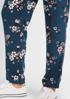 bonprix Pantalon en viscose avec taille élastiquée|Femme Pantalons