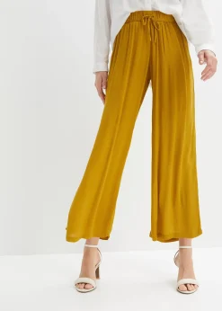 Femme bonprix Tailles Petite|Pantalon en viscose, taille élastiquée