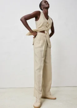 Femme bonprix Premium|Pantalons|Pantalon et ceinture (ens. 2 pces)