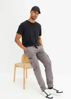 Homme bonprix Pantalons|Pantalon extensible à poches cargo, regular