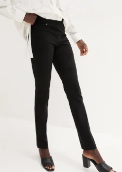 Femme bonprix Tailles Petite|Pantalon extensible à taille entièrement élastiquée