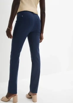 bonprix Pantalon extensible à taille entièrement élastiquée|Femme Pantalons