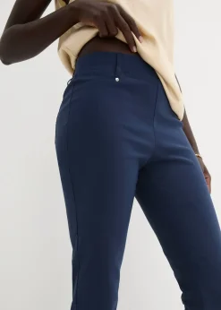 bonprix Pantalon extensible à taille entièrement élastiquée|Femme Pantalons