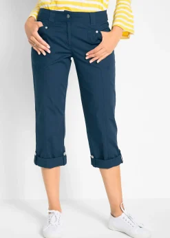 bonprix Pantalon extensible cargo 3/4|Femme Pantalons