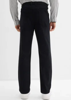 Homme bonprix Pantalons|Pantalon extensible classique à taille élastiquée, droit