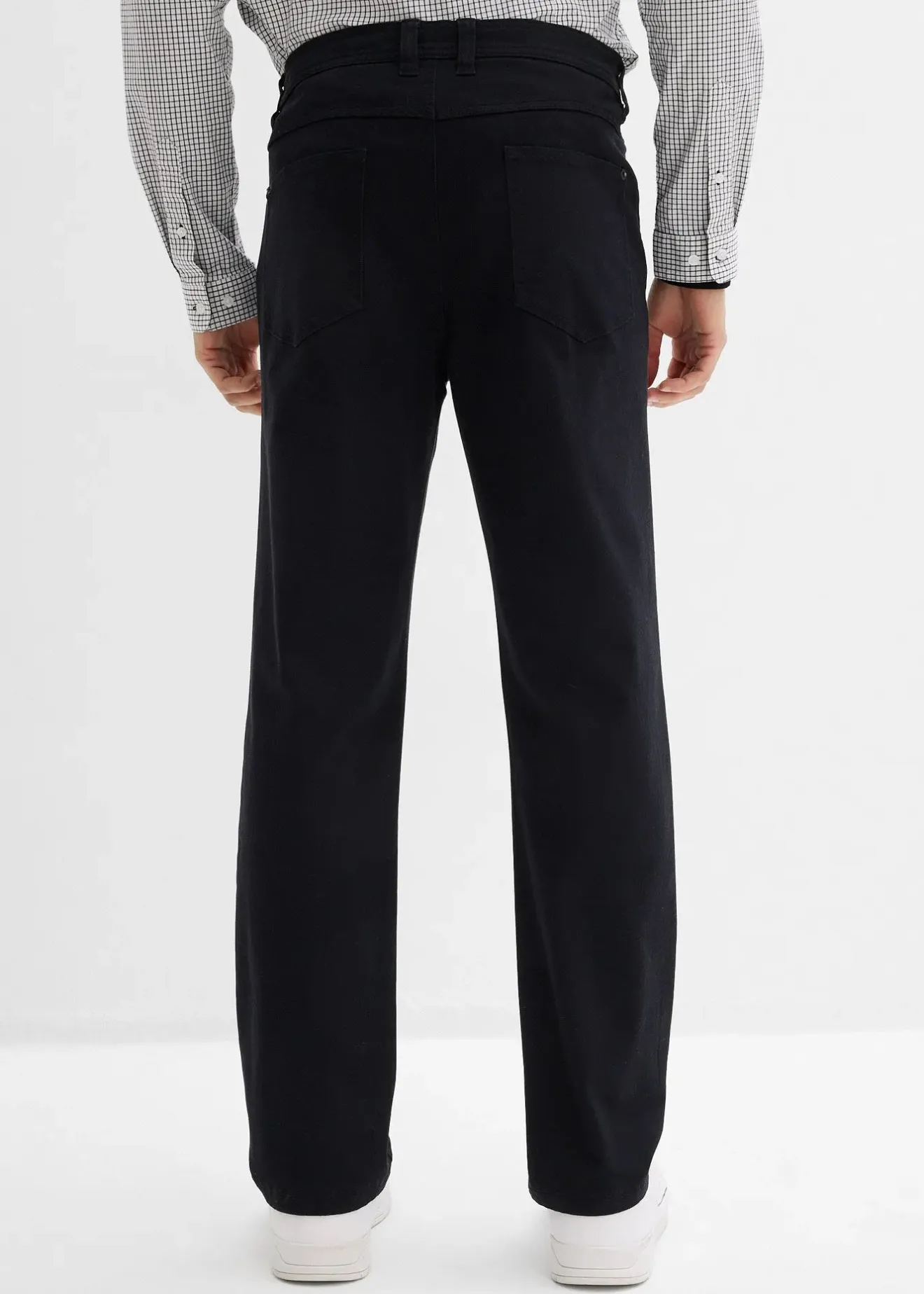 Homme bonprix Pantalons|Pantalon extensible classique à taille élastiquée, droit