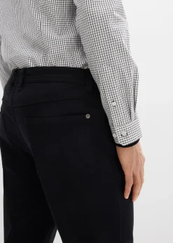 Homme bonprix Pantalons|Pantalon extensible classique à taille élastiquée, droit