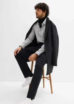 Homme bonprix Pantalons|Pantalon extensible classique à taille élastiquée, droit