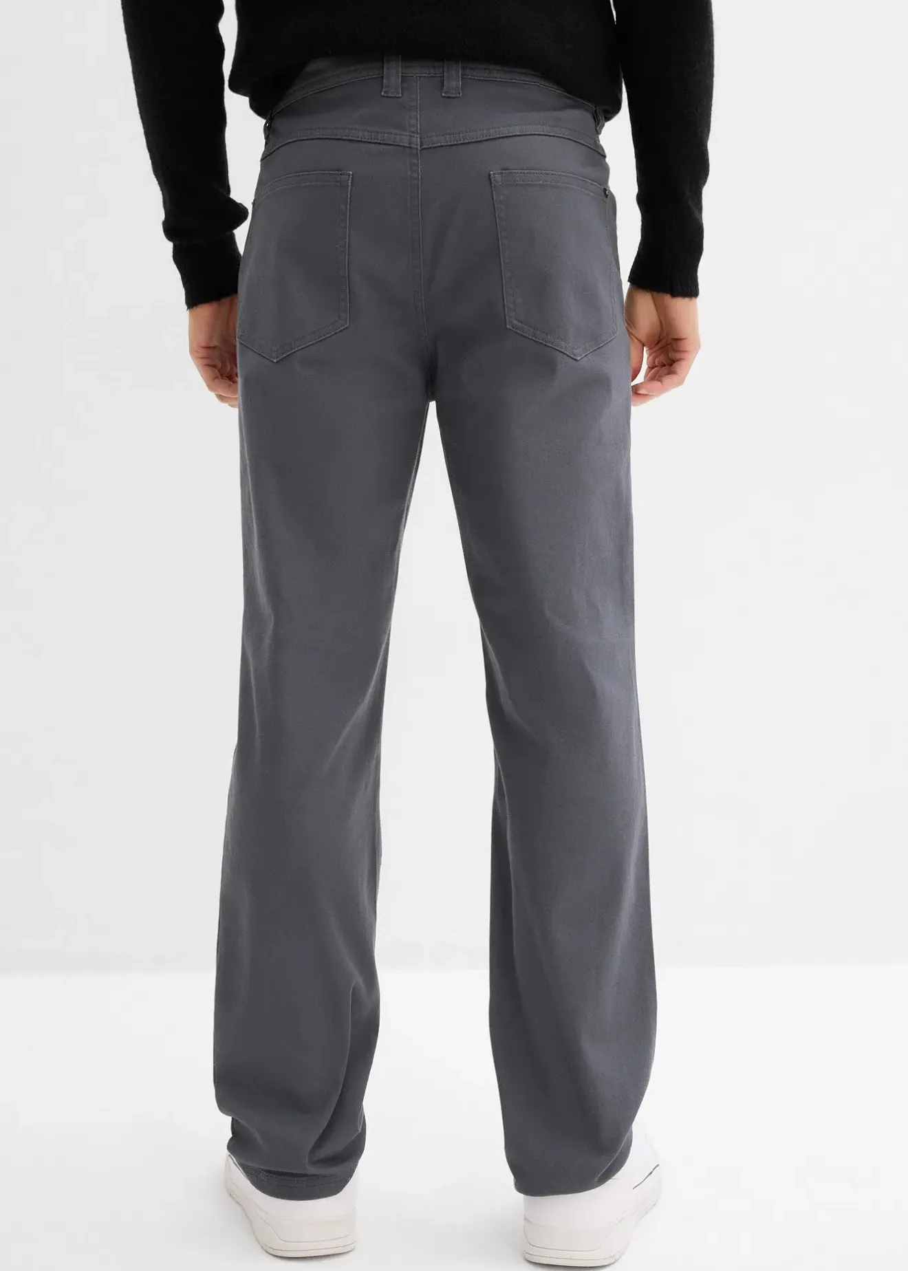 bonprix Pantalon extensible classique à taille élastiquée, droit|Homme Pantalons