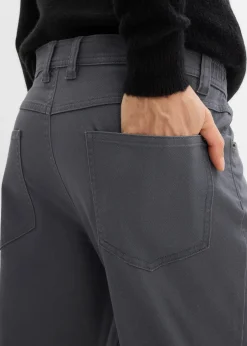 bonprix Pantalon extensible classique à taille élastiquée, droit|Homme Pantalons