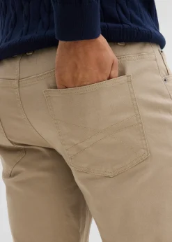 bonprix Pantalon extensible regular à doublure chaude en flanelle, droit|Homme Vêtements Thermiques|Vêtements De Plein Air