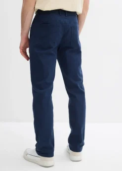 bonprix Pantalon extensible regular à doublure chaude en flanelle, droit|Homme Vêtements Thermiques|Vêtements De Plein Air