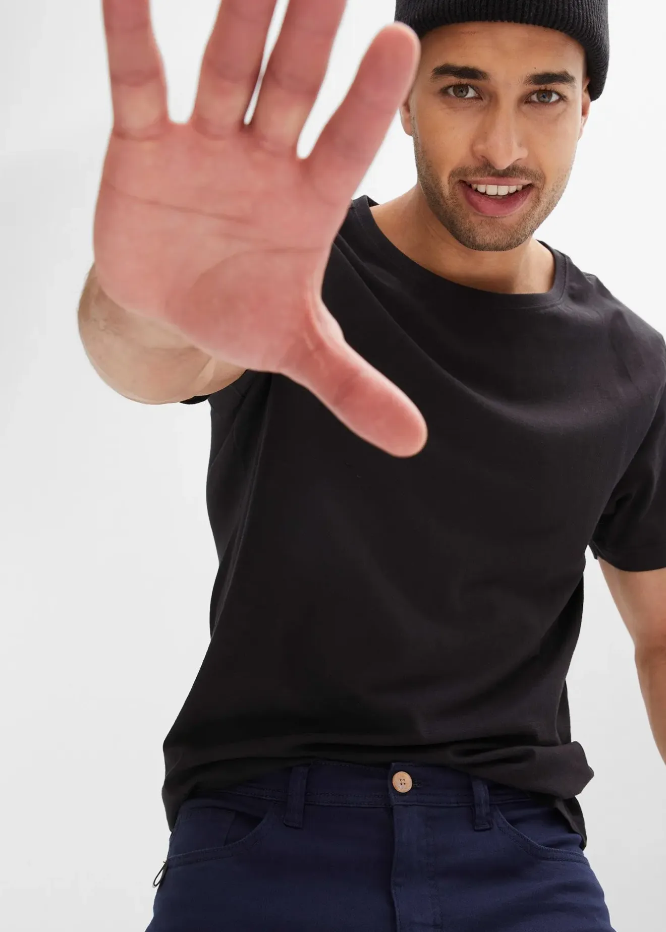 bonprix Pantalon extensible regular, droit|Homme Pantalons