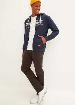 Homme bonprix Pantalons|Pantalon extensible regular avec ceinture, droit