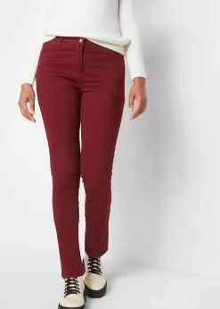 bonprix Pantalon extensible, Slim Fit|Femme Pantalons