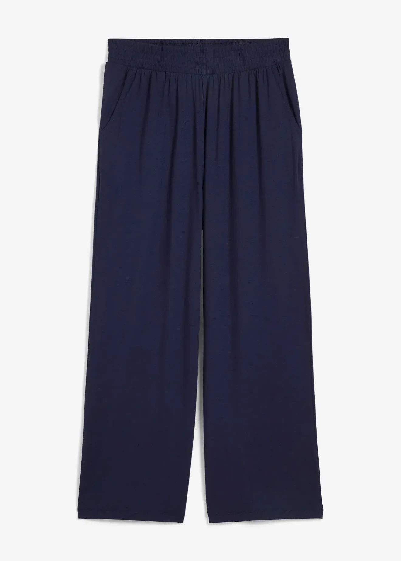 Femme bonprix Pantalons|Pantalon fluide en jersey viscose, longueur 7/8