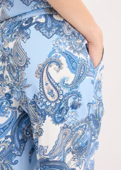 Femme bonprix Deux Pièces & Ensembles|Pantalons|Pantalon imprimé en viscose fluide