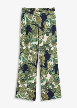 Femme bonprix Deux Pièces & Ensembles|Pantalons|Pantalon imprimé en viscose fluide